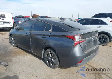 2020 Toyota Prius Xle z USA, uszkodzony, nr VIN JTDKARFU1L3111325